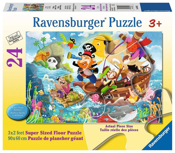 Ravensburger (03042) - "Land Ahoy!" - 24 pieces puzzle