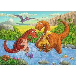 Ravensburger (05030) - "Dinosaurs at Play" - 24 pieces puzzle