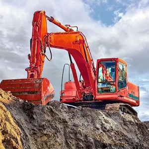 Ravensburger (05032) - "Diggers at Work" - 49 pieces puzzle