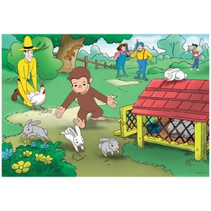Ravensburger (05549) - "Curious George, Fun Giant" - 24 pieces puzzle