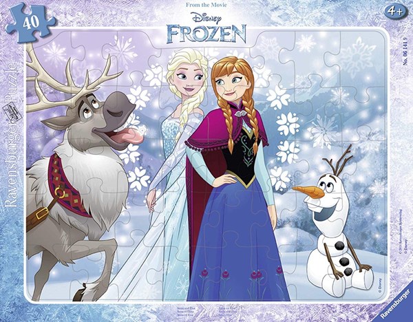 Ravensburger (61419) - "Anna and Elsa" - 40 pieces puzzle