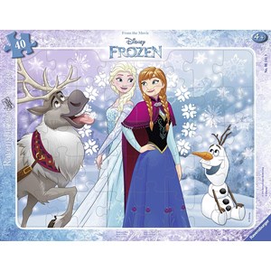 Ravensburger (61419) - "Anna and Elsa" - 40 pieces puzzle