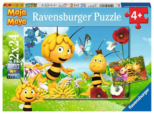 Ravensburger (07823) - "Maya The Bee and her Friends" - 24 pieces puzzle