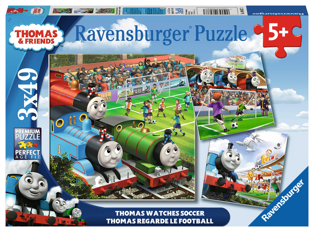 Ravensburger 60pc Puzzle Thomas Right on Time 07327 