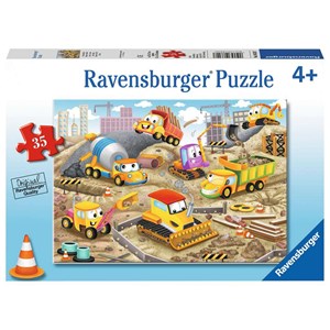 Ravensburger (08620) - "Raise The Roof!" - 35 pieces puzzle