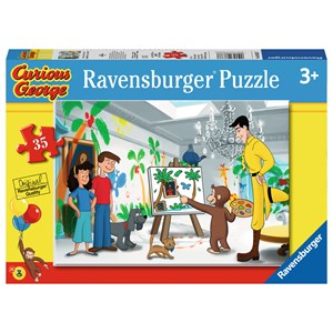 Ravensburger (08633) - "Look Curious George!" - 35 pieces puzzle