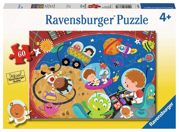 Ravensburger (08677) - "Recess in Space!" - 60 pieces puzzle
