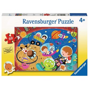 Ravensburger (08677) - "Recess in Space!" - 60 pieces puzzle