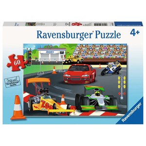 Ravensburger (09515) - "Day at The Races" - 60 pieces puzzle
