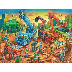 Ravensburger (09517) - "Construction Crew" - 60 pieces puzzle