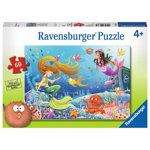 Ravensburger (09638) - "Mermaid Tales" - 60 pieces puzzle
