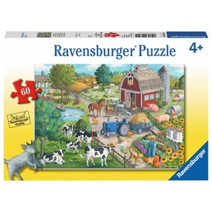 Ravensburger (09640) - "Home on The Range" - 60 pieces puzzle