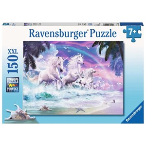 Ravensburger (10057) - "Unicorn Beach" - 150 pieces puzzle