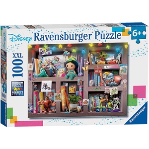 Ravensburger (10410) - "Disney Multicharacter" - 100 pieces puzzle