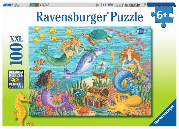 Ravensburger (10838) - "Narwhal's Friends" - 100 pieces puzzle