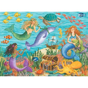 Ravensburger (10838) - "Narwhal's Friends" - 100 pieces puzzle