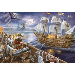 Ravensburger (12759) - "Blackbeard's Battle" - 200 pieces puzzle