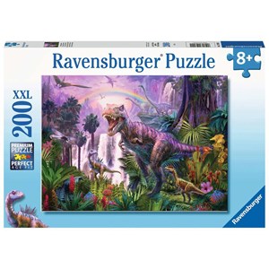 Ravensburger (12892) - "King of The Dinosaurs" - 200 pieces puzzle