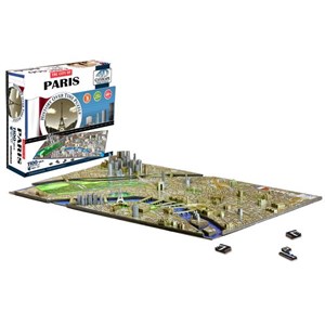 4D Cityscape (40028) - "Paris" - 1100 pieces puzzle