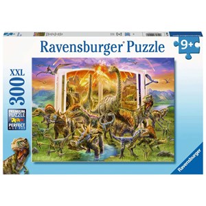 Ravensburger (12905) - "Dino Dictionary" - 300 pieces puzzle