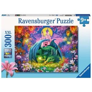 Ravensburger (13258) - "Forest Dragon" - 300 pieces puzzle