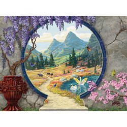 Ravensburger (13576) - "Into a New World" - 300 pieces puzzle