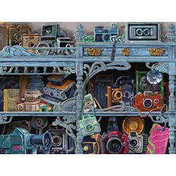 Ravensburger (13586) - "Camera Evolution" - 300 pieces puzzle