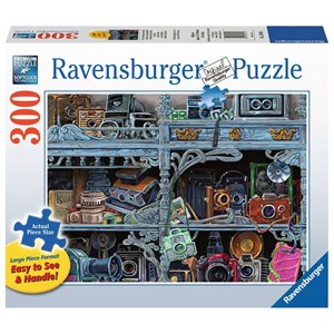 Ravensburger (13586) - "Camera Evolution" - 300 pieces puzzle