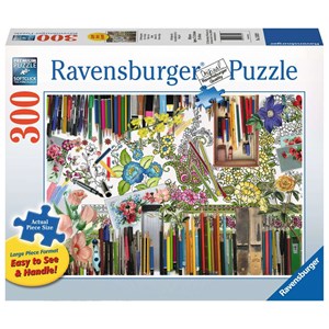 Ravensburger (13592) - "Color with Me" - 300 pieces puzzle