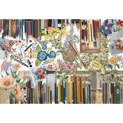 Ravensburger (13592) - "Color with Me" - 300 pieces puzzle