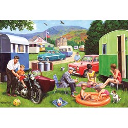 Gibsons (G3071) - Kevin Walsh: "Touring the Highlands" - 500 pieces puzzle