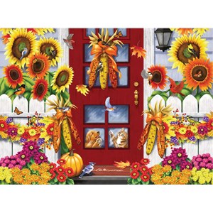Ravensburger (14968) - "Autumn Birds" - 500 pieces puzzle