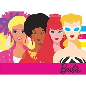 Ravensburger (15019) - "Barbie's 60th Anniversary" - 500 pieces puzzle