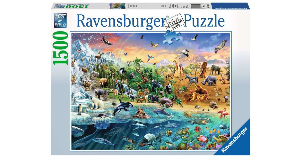 Ravensburger (16364) - Our Wild World - 1500 pieces puzzle