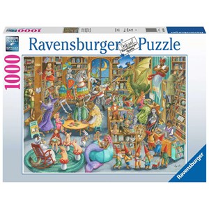 Ravensburger (16455) - "Midnight at The Library" - 1000 pieces puzzle