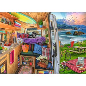 Ravensburger (16457) - "Rig Views" - 1000 pieces puzzle