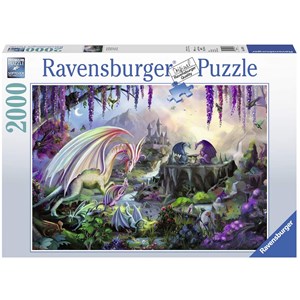 Ravensburger (16707) - "Dragon Valley" - 2000 pieces puzzle