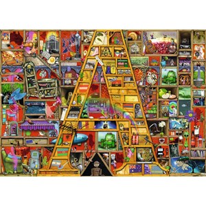 Ravensburger (19891) - "Awesome Alphabet "A"" - 1000 pieces puzzle