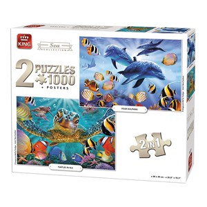 King International (05211) - "Sea Collection" - 1000 pieces puzzle