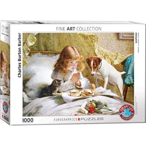 Eurographics (6000-5329) - Charles Burton Barber: "Suspense" - 1000 pieces puzzle