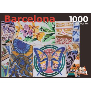 PuzzelMan (515) - "Barcelona" - 1000 pieces puzzle