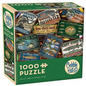 Cobble Hill (26638) - "Fish Signs" - 1000 pieces puzzle