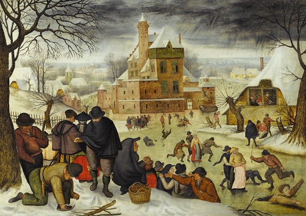 D-Toys (70005) - Pieter Brueghel the Elder: "Winter" - 1000 pieces puzzle