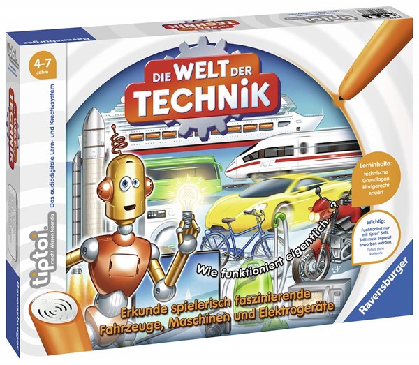 Ravensburger (00837) - "Die Welt der Technik" - 100 pieces puzzle