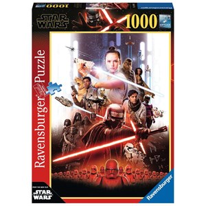 Ravensburger (14990) - "Star Wars IX, The Rise of Skywalker" - 1000 pieces puzzle