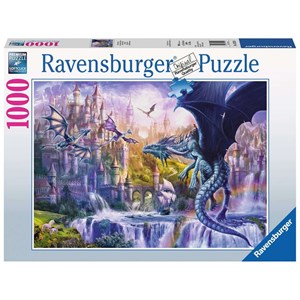 Ravensburger (15252) - "The Castle of the Dragons" - 1000 pieces puzzle