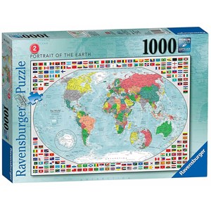 Ravensburger (15253) - "Portrait of The Earth" - 1000 pieces puzzle