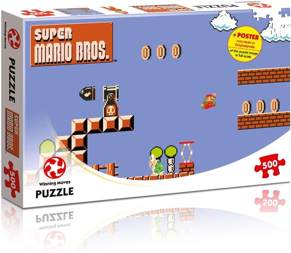 Winning Moves Games (WIN11484) - Super Mario Bros., High Jumper - 500  pieces puzzle