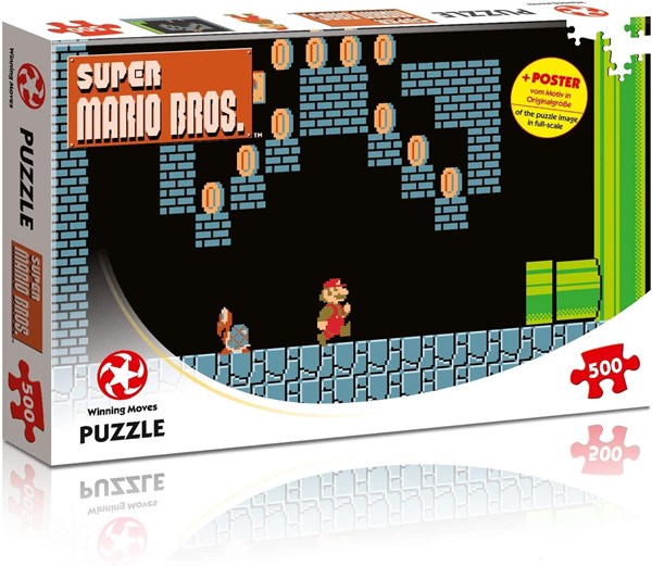 Winning Moves Games (WIN11491) - Super Mario Bros., Underground  Adventures - 500 pieces puzzle