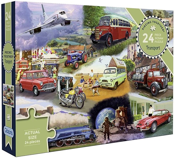 Gibsons (G2255) - "Transport" - 24 pieces puzzle